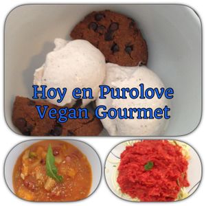 Sample Menu: minestrone, zucchini pasta and raw tiramisu at Purolove Vegan Gourmet in Panama City