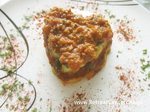 Vegan Shepard Pie. at Purolove Vegan Gourmet in Panama City