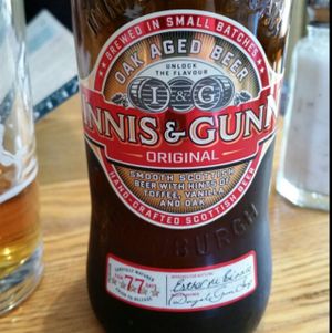 Oak Aged Beer at Henderson's Vegan in Edinburgh