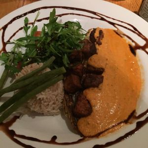 tempeh  at Henderson's Vegan in Edinburgh