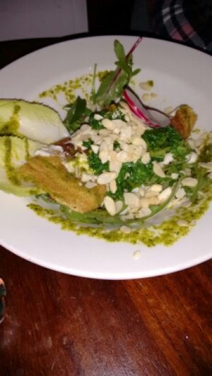 beautiful pancake at Henderson's Vegan in Edinburgh