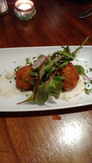 Thai fritters at Henderson's Vegan in Edinburgh