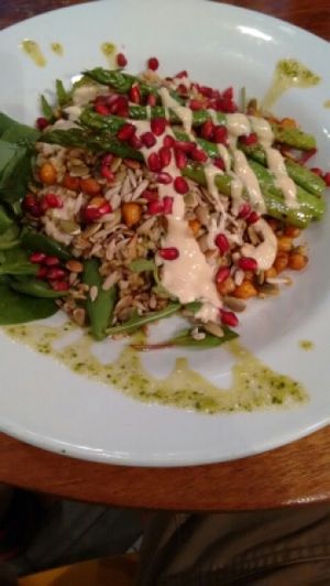 Buddha bowl full of energy at Henderson's Vegan in Edinburgh