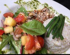 tufu teryaki at Henderson's Vegan in Edinburgh