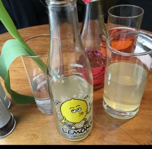 lemonades at Henderson's Vegan in Edinburgh