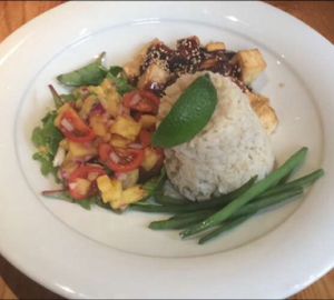 Thai tofu at Henderson's Vegan in Edinburgh