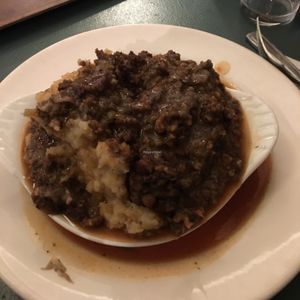 vegan haggis at Henderson's Vegan in Edinburgh