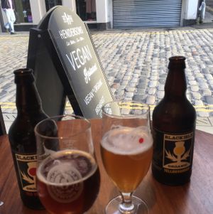   at Henderson's Vegan in Edinburgh