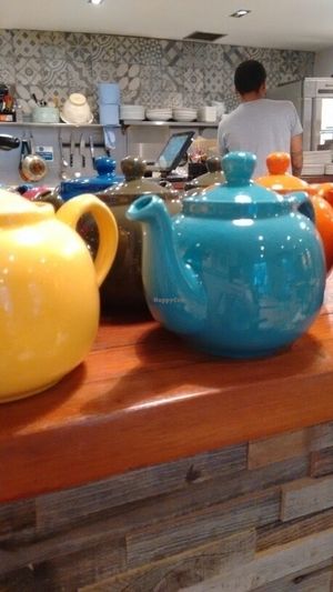 tea  at Henderson's Vegan in Edinburgh