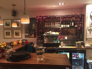 Inside at Henderson's Vegan in Edinburgh