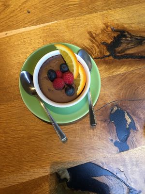 Chocolate Mousse at Henderson's Vegan in Edinburgh
