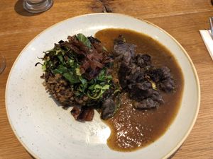 Haggis at Henderson's Vegan in Edinburgh