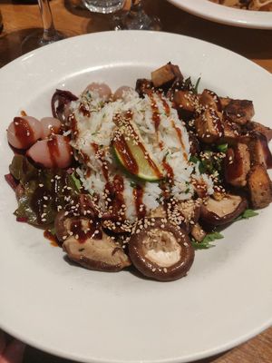 Teriyaki at Henderson's Vegan in Edinburgh