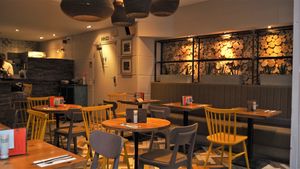 Inside of Restaurant at Henderson's Vegan in Edinburgh