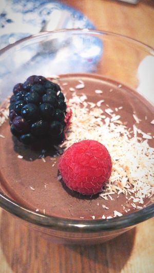 Mousse  at Henderson's Vegan in Edinburgh