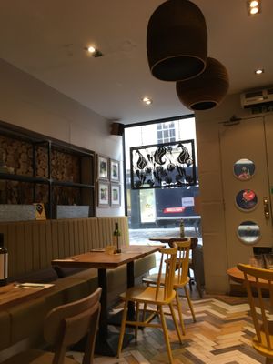 Interior  at Henderson's Vegan in Edinburgh