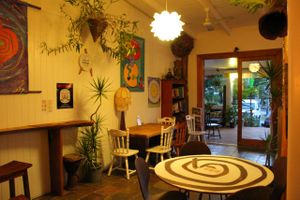 Dining Room at Uki Cafe in Uki