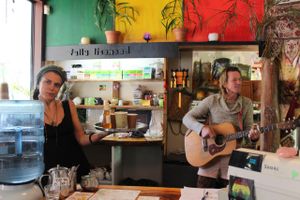 Unconditional Love at Uki Cafe in Uki