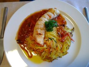 main course at Dreilinden in St Gallen