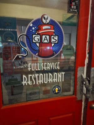  at Gas Full Service Restaurant  in St Augustine