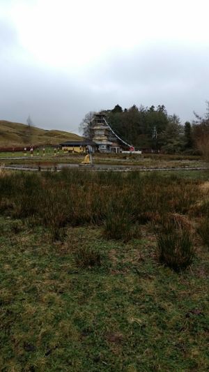 bye bye at Kagyu Samye Ling Monastery and Tibetan Centre in Eskdalemuir