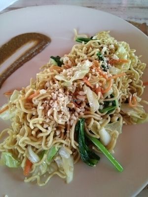 mie goreng at Malaika Secret Moksha in Sanur