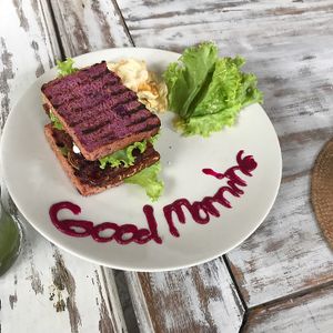 good morning at Malaika Secret Moksha in Sanur