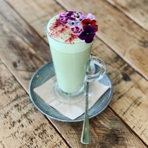 Kickstart your day with our superfood 'Matcha Latte' !! at Organic Market and Food in Marbella