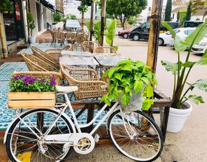 Outside terrace  at Organic Market and Food in Marbella