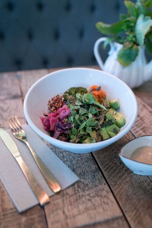 Pharmacy Bowl at Organic Market and Food in Marbella