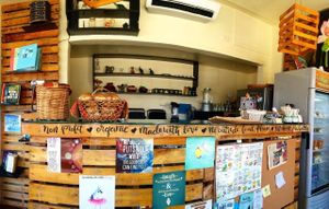 Awesome design :)  at The Vegan Dinosaur in Davao City