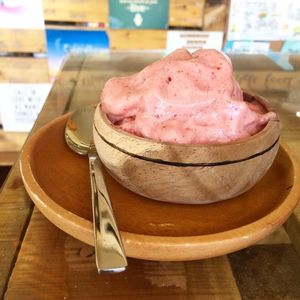 Nicecream :P Delicious! at The Vegan Dinosaur in Davao City