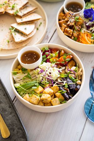 Super filling, generous servings  at The Vegan Dinosaur in Davao City