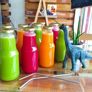 Cold-pressed Juices at The Vegan Dinosaur in Davao City