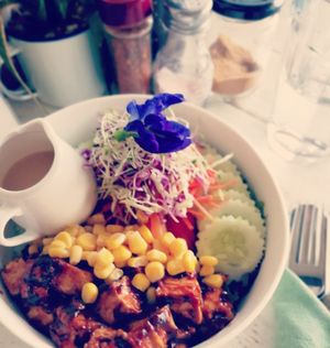 Buddha Bowl at The Vegan Dinosaur in Davao City