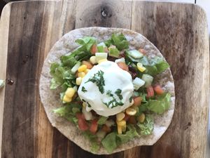 Tacos  at The Vegan Dinosaur in Davao City