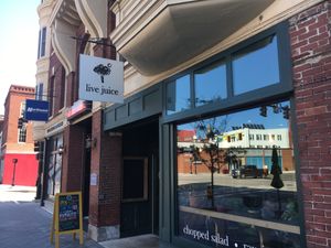 Front at Live Juice in Concord