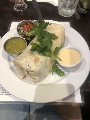 Vegan burrito   at Tweet in Chicago