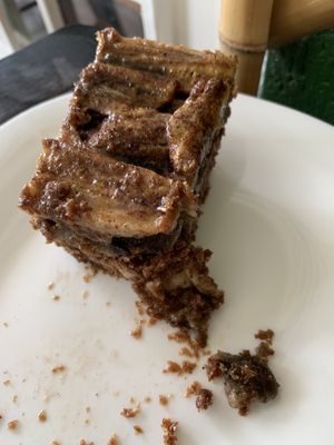 Banana cake at Green's - Asa Norte in Brasilia