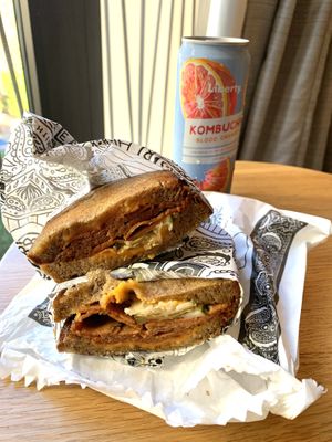 Rubenstein (pastrami) sandwich at Smith & Deli in Collingwood