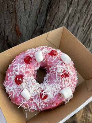 Iced Vovo doughnut at Smith & Deli in Collingwood