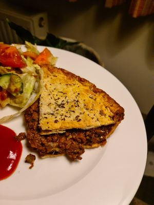 Take home meat pie slice at Smith & Deli in Collingwood