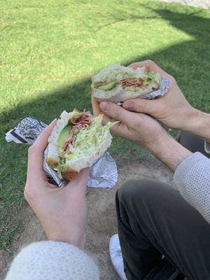 Sandwiches  at Smith & Deli in Collingwood