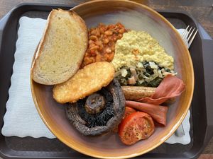 English breaky  #Veganuary at Smith & Deli in Collingwood