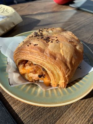 croque monsieur  at Smith & Deli in Collingwood