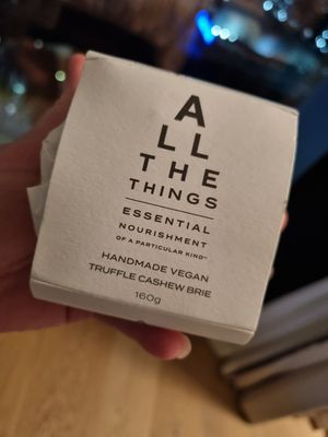 Vegan brie cheese at Smith & Deli in Collingwood