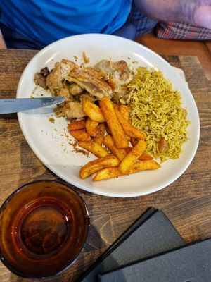 Half eaten lunch at Smith & Deli in Collingwood