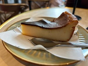 Basque cheesecake   at Smith & Deli in Collingwood