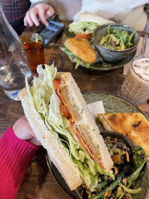 Chicken schnitzel fresh sandwich   at Smith & Deli in Collingwood