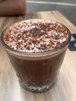 Iced chocolate   at Smith & Deli in Collingwood